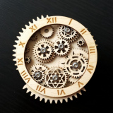 Механизм стилизованный под часы
